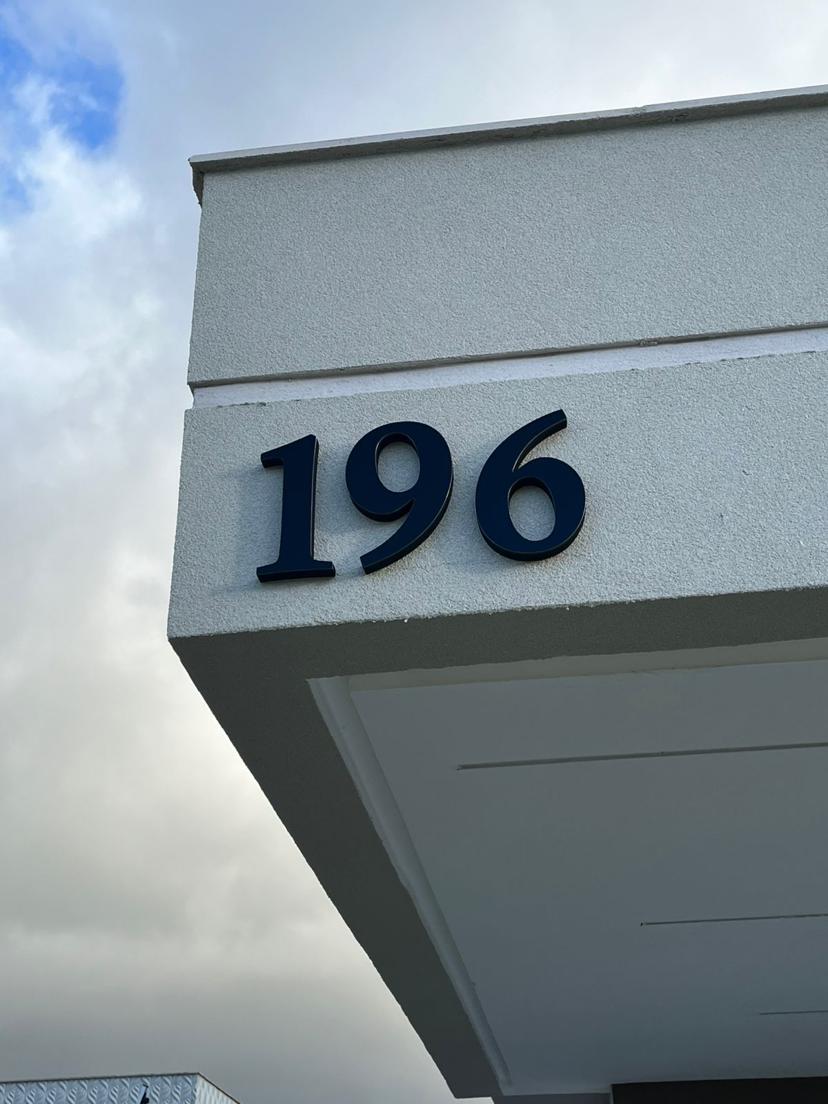 NÚMEROS RESIDENCIAIS 20 cm — PVC + ACM Premium (1ALGARISMO)